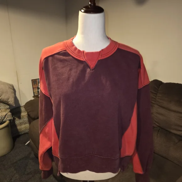 FP Movement by Free People Red and Purple Sweatshirt - Picture 2 of 5